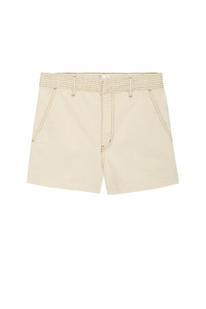 Frame - The Trapunto Short in Vanilla Bean